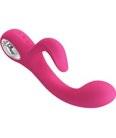 PRETTY LOVE - FRITZ VIBRADOR RABBIT 12 VIBRACIONES ROSA