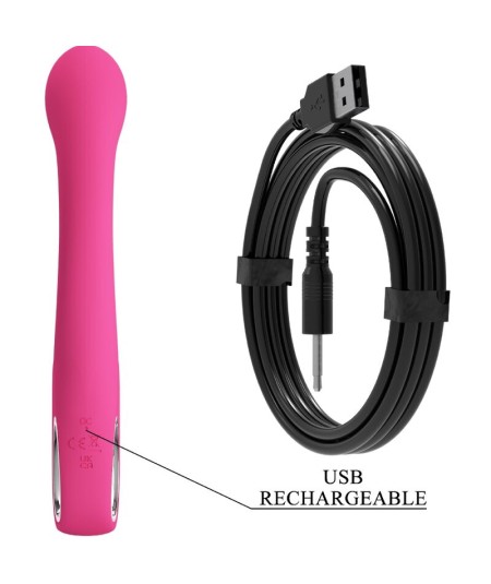 PRETTY LOVE - FRITZ VIBRADOR RABBIT 12 VIBRACIONES ROSA