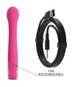 PRETTY LOVE - FRITZ VIBRADOR RABBIT 12 VIBRACIONES ROSA