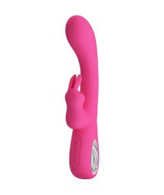 PRETTY LOVE - NOVAK VIBRADOR RABBIT 12 VIBRACIONES ROSA