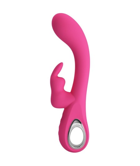 PRETTY LOVE - NOVAK VIBRADOR RABBIT 12 VIBRACIONES ROSA