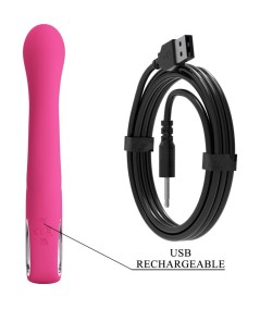 PRETTY LOVE - NOVAK VIBRADOR RABBIT 12 VIBRACIONES ROSA