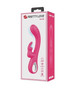 PRETTY LOVE - NOVAK VIBRADOR RABBIT 12 VIBRACIONES ROSA