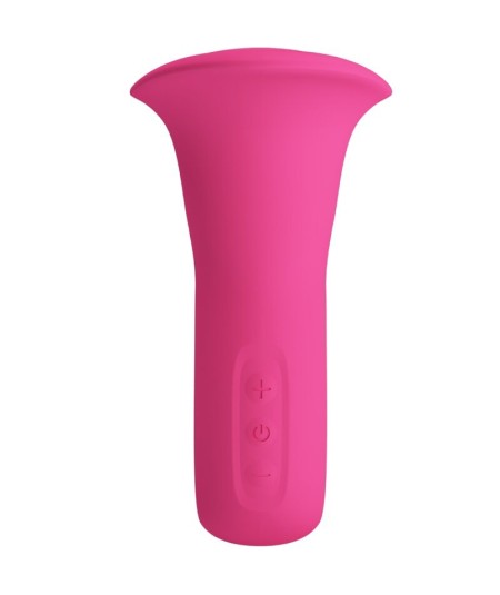 PRETTY LOVE - CLYDE VIBRADOR ORAL LENGUA VIBRADORA 12 VIBRACIONES ROSA