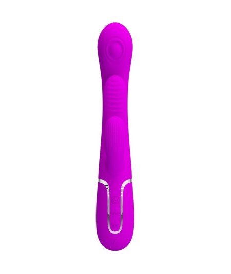 PRETTY LOVE - SHANIA TRIPLE VIBRADOR RABBIT MULTIFUNCIÓN ROSA