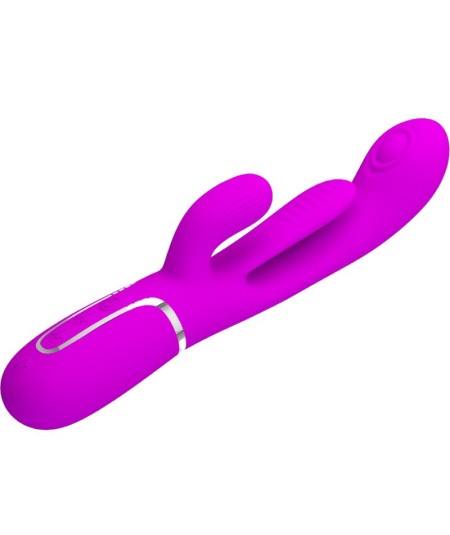 PRETTY LOVE - SHANIA TRIPLE VIBRADOR RABBIT MULTIFUNCIÓN ROSA