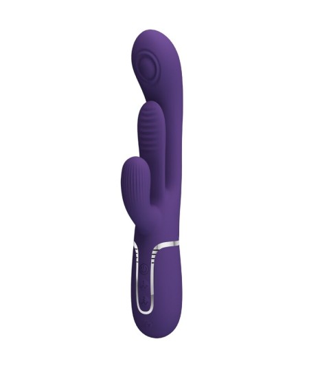 PRETTY LOVE - SHANIA TRIPLE VIBRADOR RABBIT MULTIFUNCIÓN MORADO