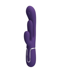 PRETTY LOVE - SHANIA TRIPLE VIBRADOR RABBIT MULTIFUNCIÓN MORADO