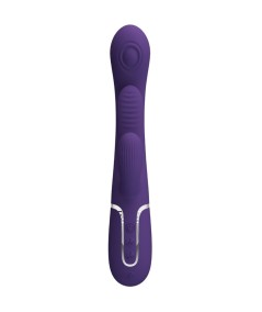 PRETTY LOVE - SHANIA TRIPLE VIBRADOR RABBIT MULTIFUNCIÓN MORADO