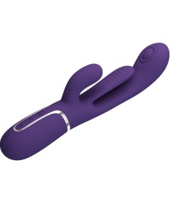 PRETTY LOVE - SHANIA TRIPLE VIBRADOR RABBIT MULTIFUNCIÓN MORADO