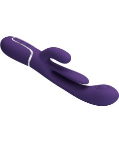 PRETTY LOVE - SHANIA TRIPLE VIBRADOR RABBIT MULTIFUNCIÓN MORADO