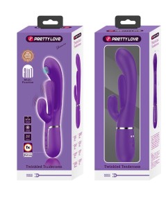 PRETTY LOVE - SHANIA TRIPLE VIBRADOR RABBIT MULTIFUNCIÓN MORADO