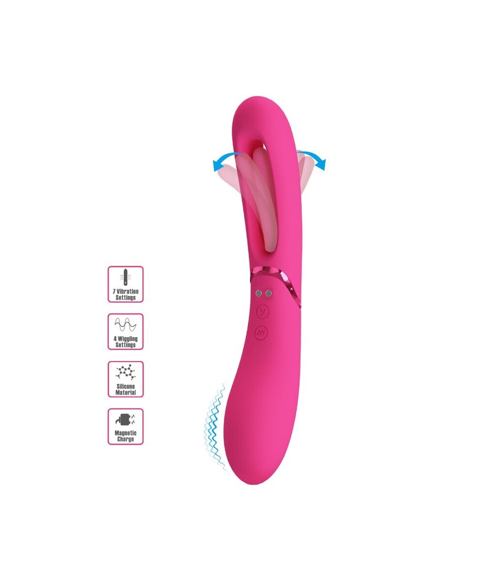 ROMANCE - LEXIE VIBRADOR PUNTO G 7 VIBRACIONES ROSA