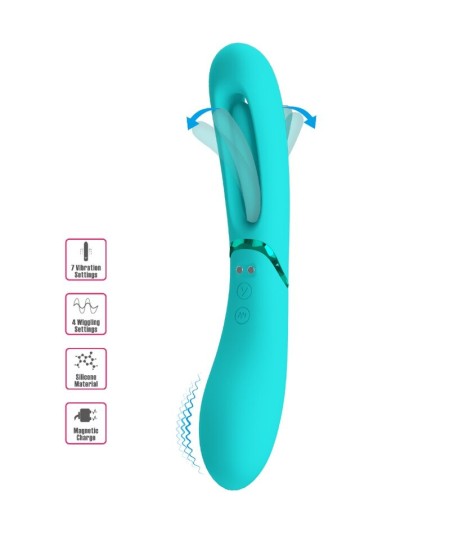 ROMANCE - LEXIE VIBRADOR PUNTO G 7 VIBRACIONES AZUL