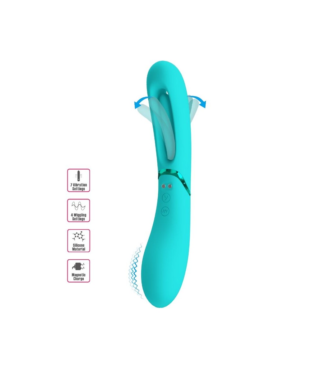 ROMANCE - LEXIE VIBRADOR PUNTO G 7 VIBRACIONES AZUL