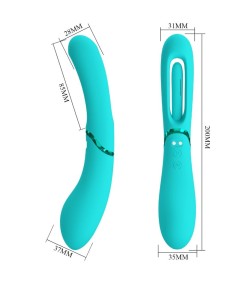 ROMANCE - LEXIE VIBRADOR PUNTO G 7 VIBRACIONES AZUL